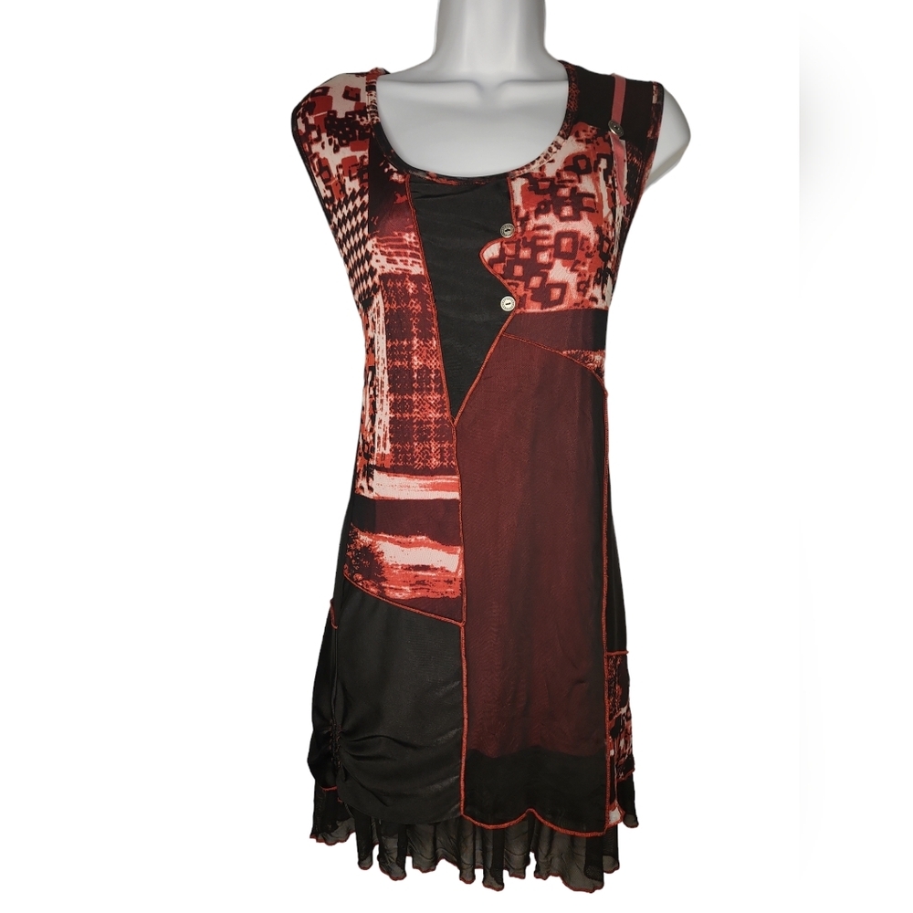 Ragdoll Anime XL Red&Black Dress